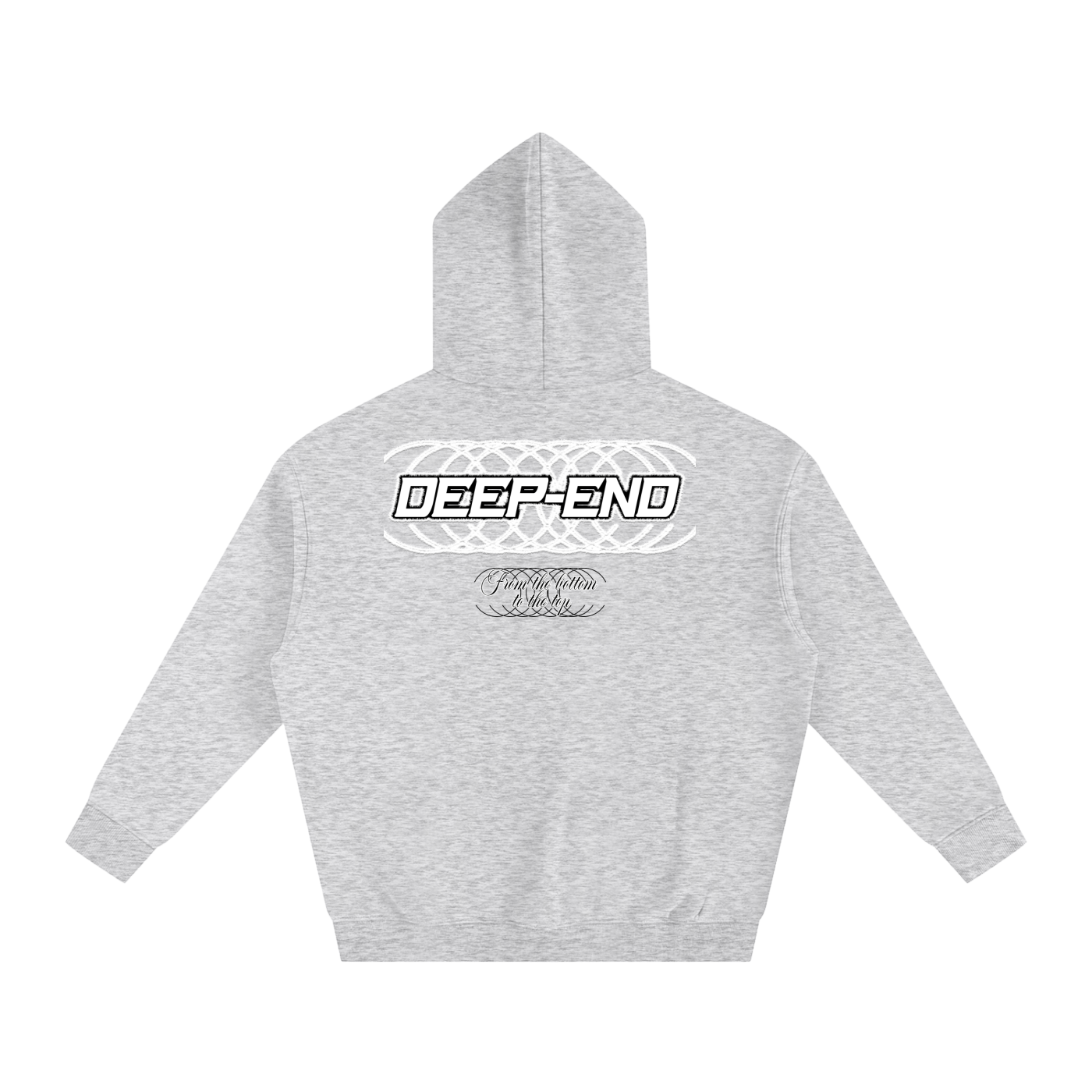 Deep-End Oversize Fleeced Hoodie