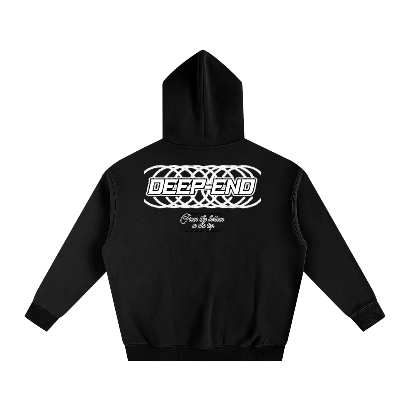 Deep-End Oversize Fleeced Hoodie