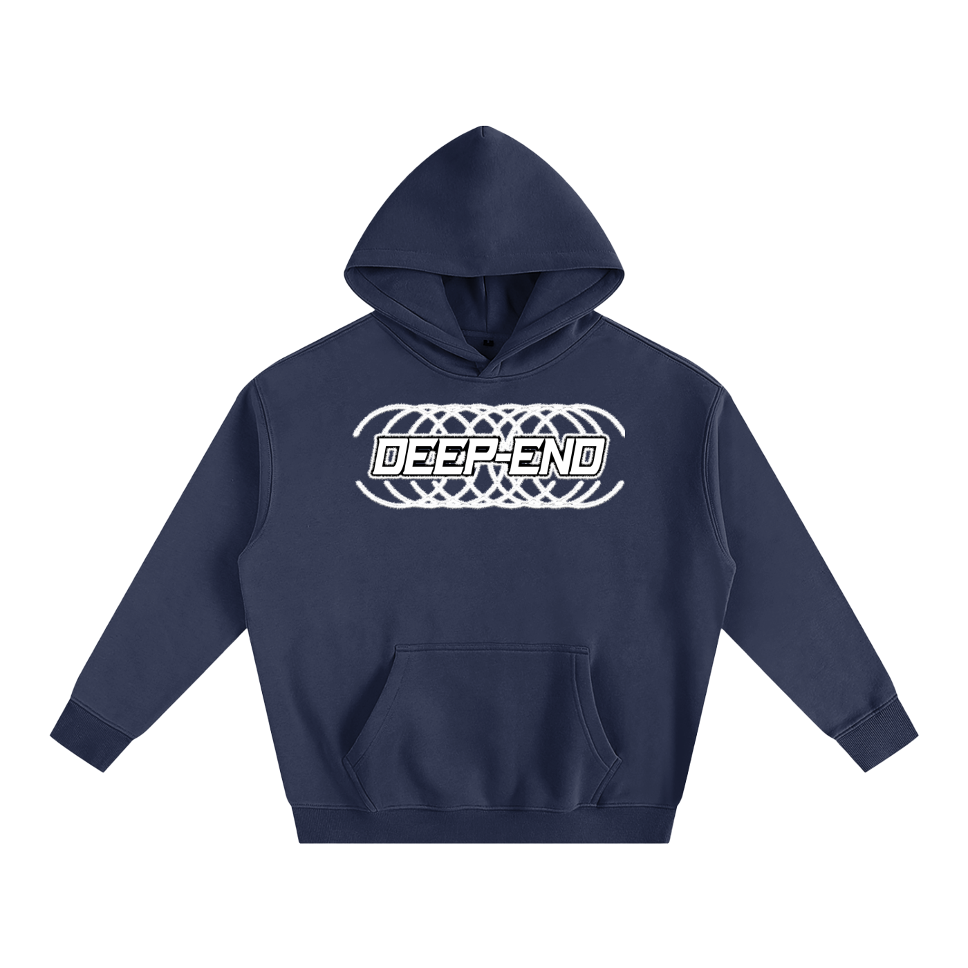 Deep-End Oversize Fleeced Hoodie