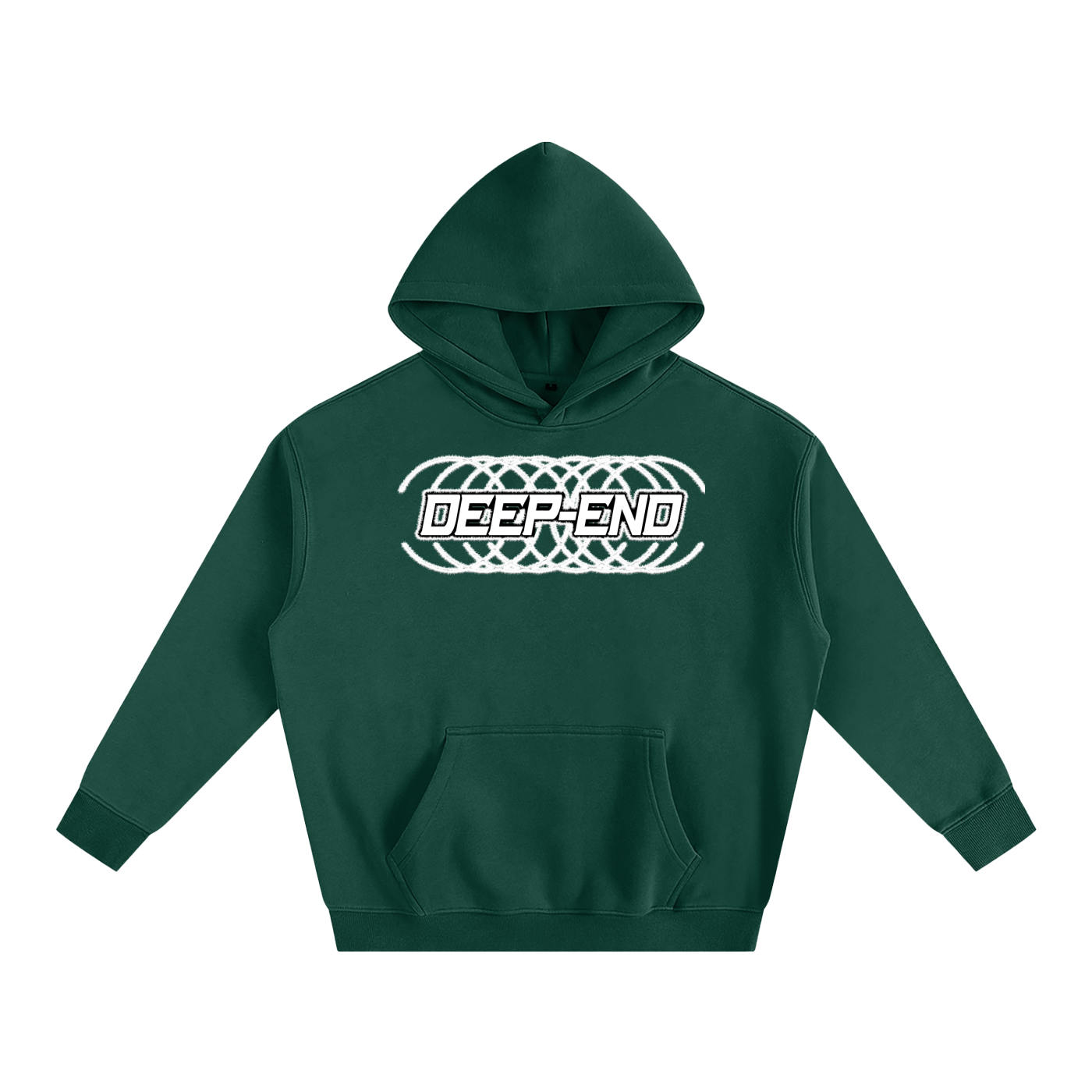 Deep-End Oversize Fleeced Hoodie