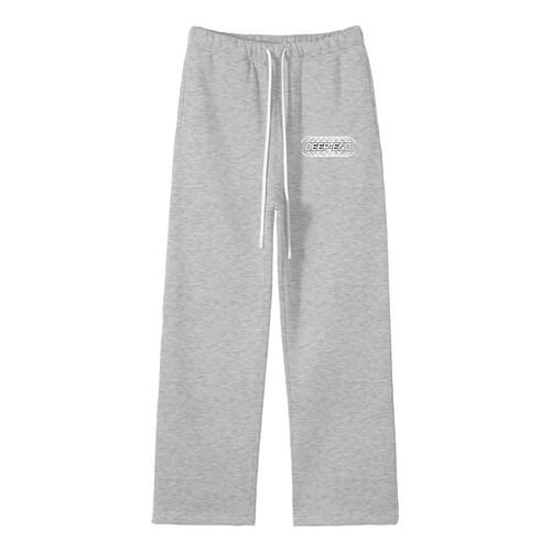 Deep-End Unisex 6 Solid Color Fleece Straight Leg Pants