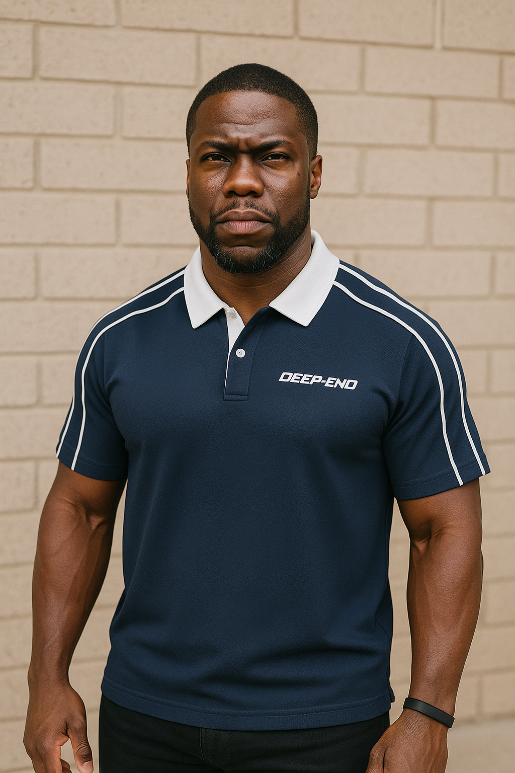 DEEP-END Short-Sleeve Polo Shirt