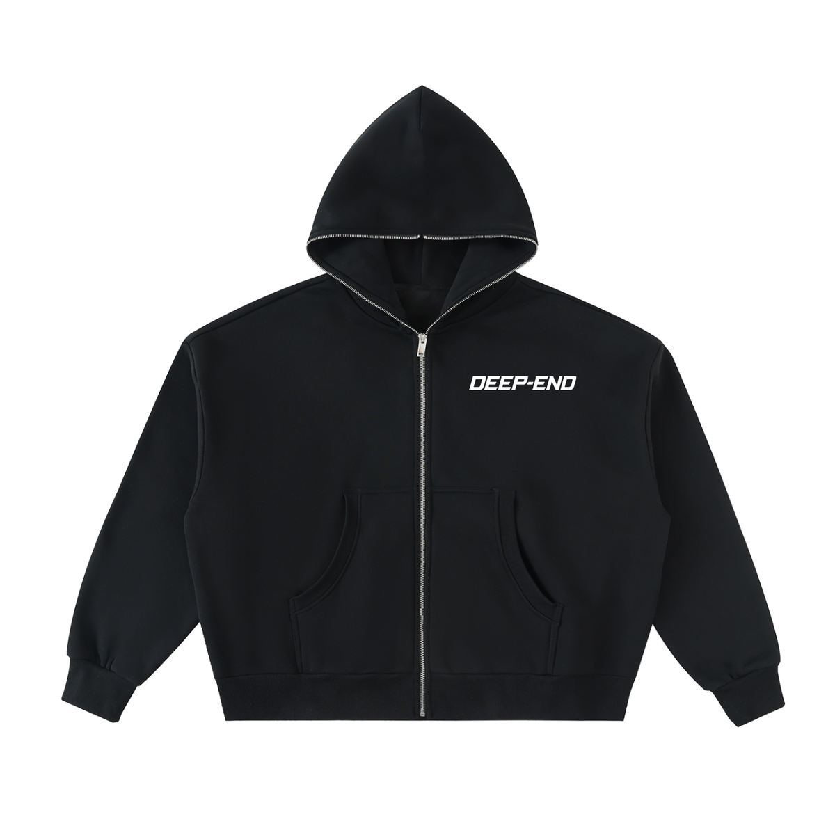 DEEP-END  Star Hoodie Zip-Up