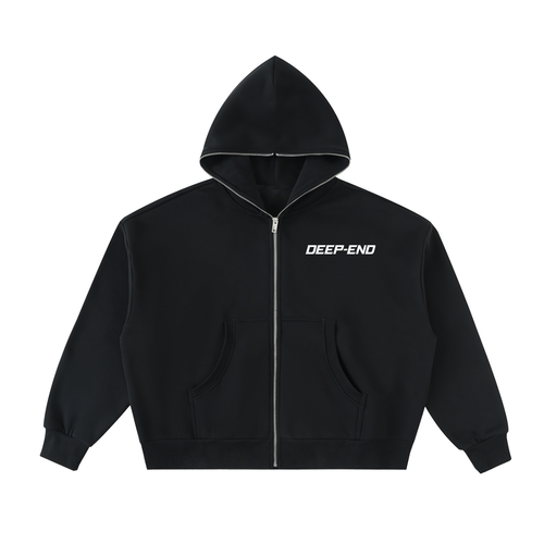DEEP-END  Star Hoodie Zip-Up
