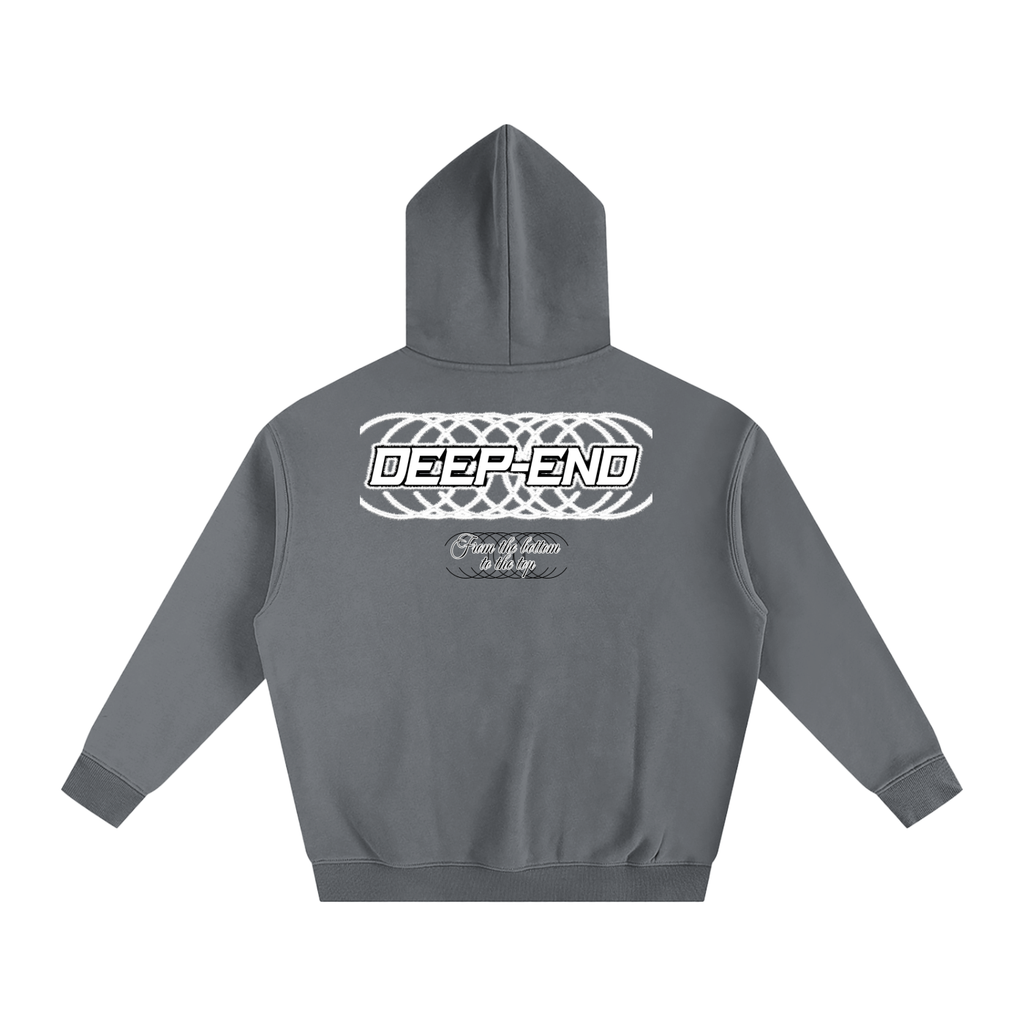 Deep-End Oversize Fleeced Hoodie