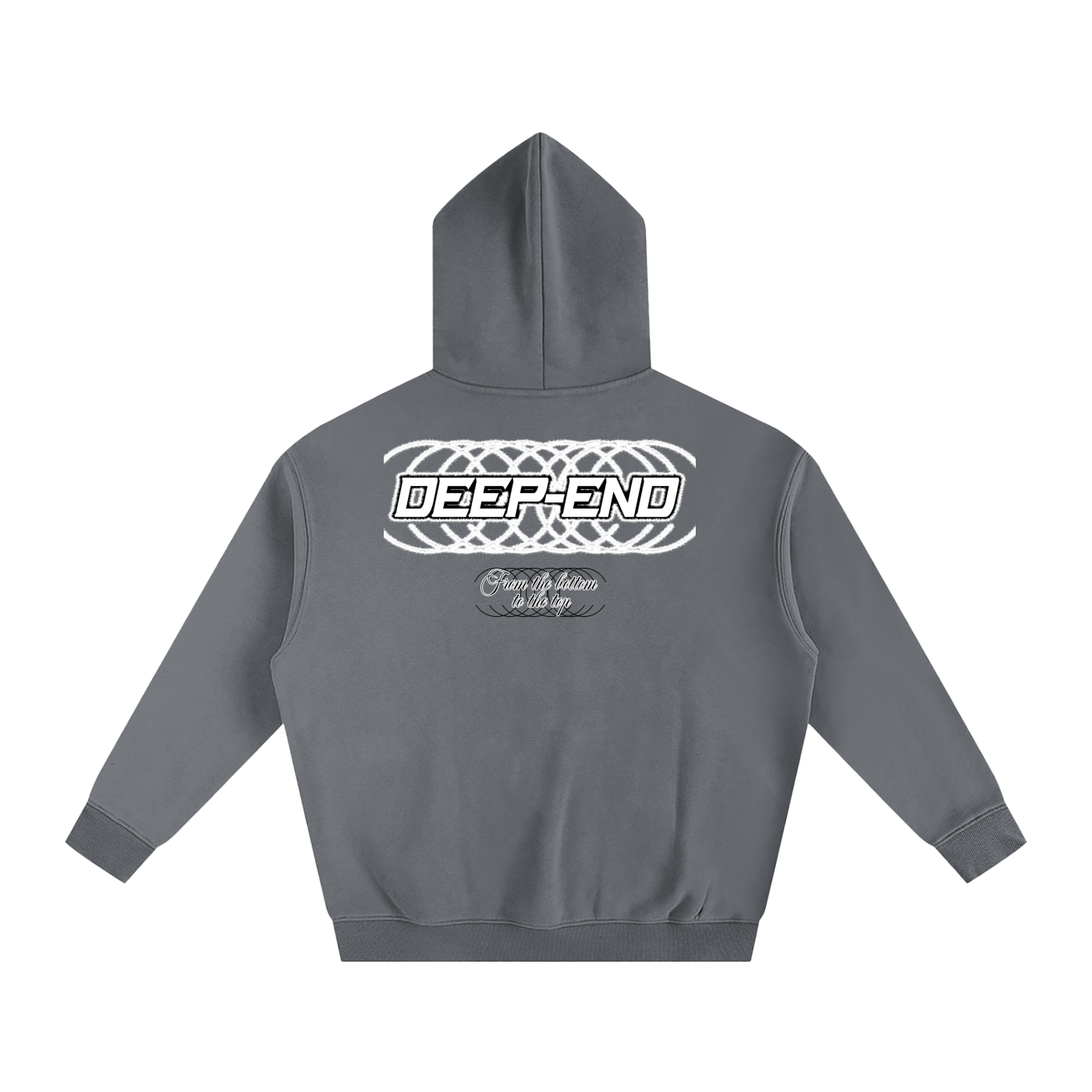 Deep-End Oversize Fleeced Hoodie