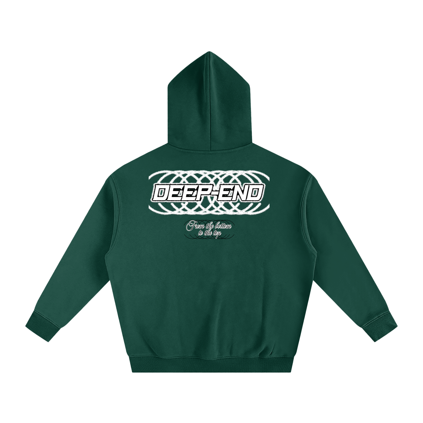 Deep-End Oversize Fleeced Hoodie